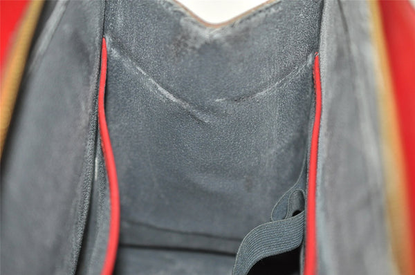 Authentic Louis Vuitton Epi Riviera Hand Bag Red M48187 LV 7587I