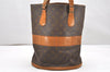 Authentic Louis Vuitton Monogram Bucket GM Shoulder Bag T42236 USA Model 7587K