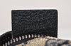Authentic GUCCI Sherry Line Waist Bag GG Canvas Leather 28566 Navy Blue 7588I