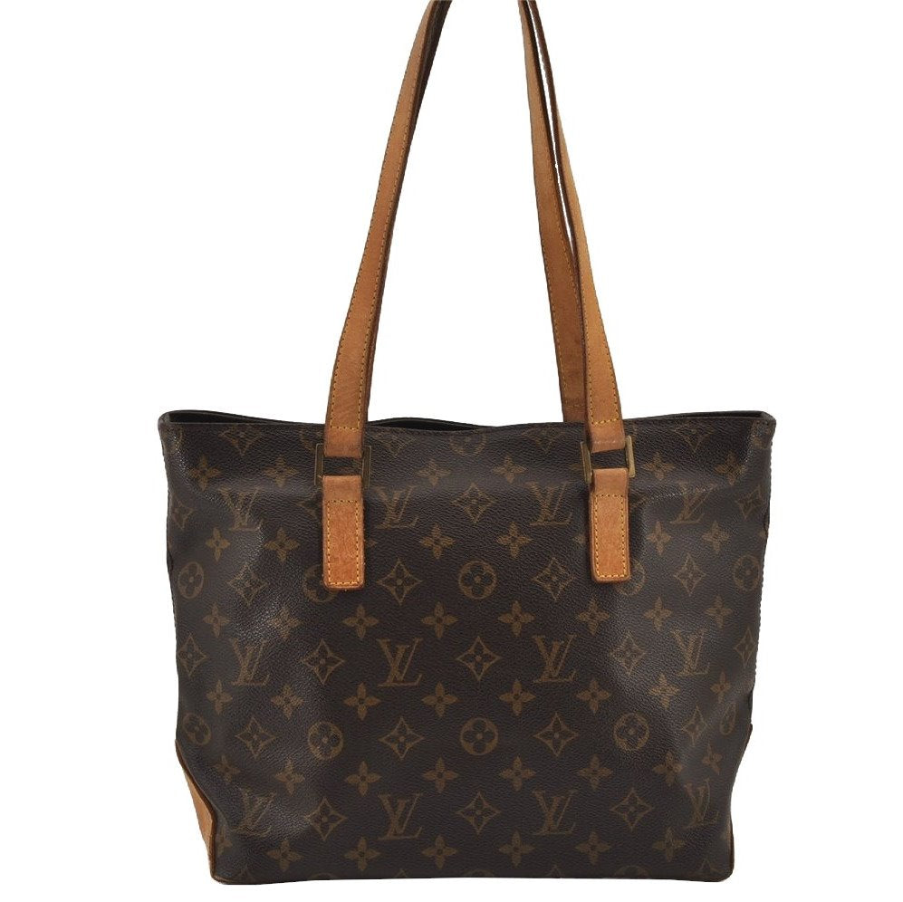 Authentic Louis Vuitton Monogram Cabas Piano Shoulder Tote Bag M51148 LV 7588J