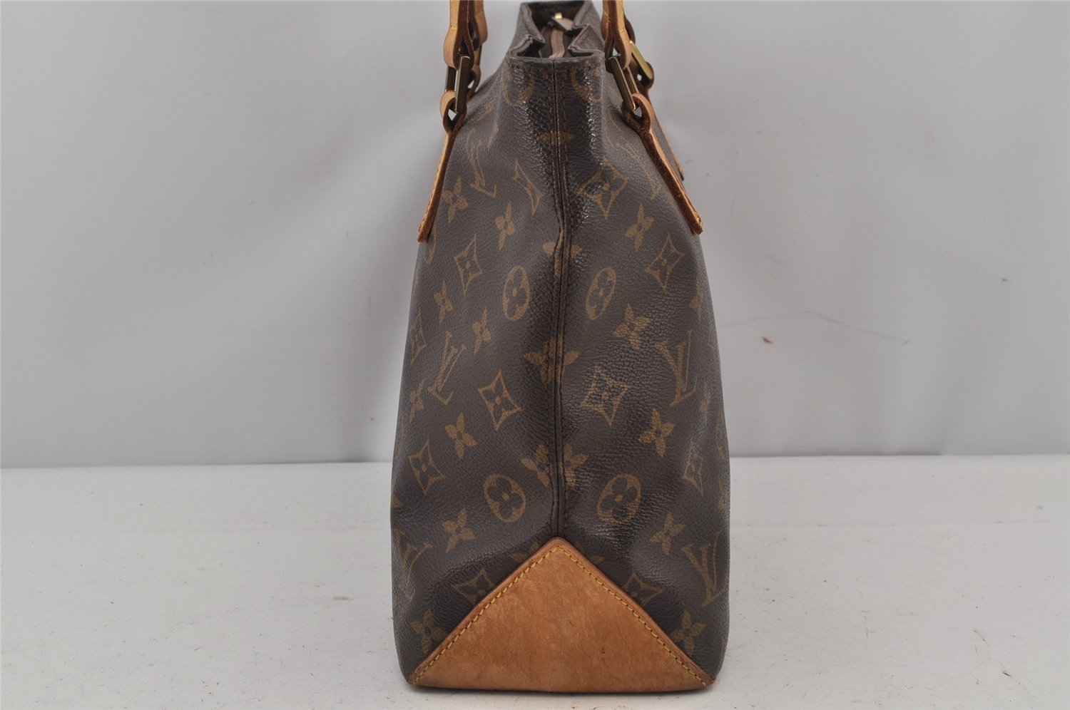 Authentic Louis Vuitton Monogram Cabas Piano Shoulder Tote Bag M51148 LV 7588J