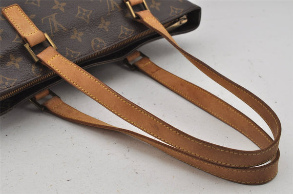 Authentic Louis Vuitton Monogram Cabas Piano Shoulder Tote Bag M51148 LV 7588J