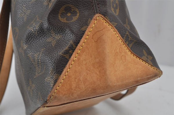 Authentic Louis Vuitton Monogram Cabas Piano Shoulder Tote Bag M51148 LV 7588J