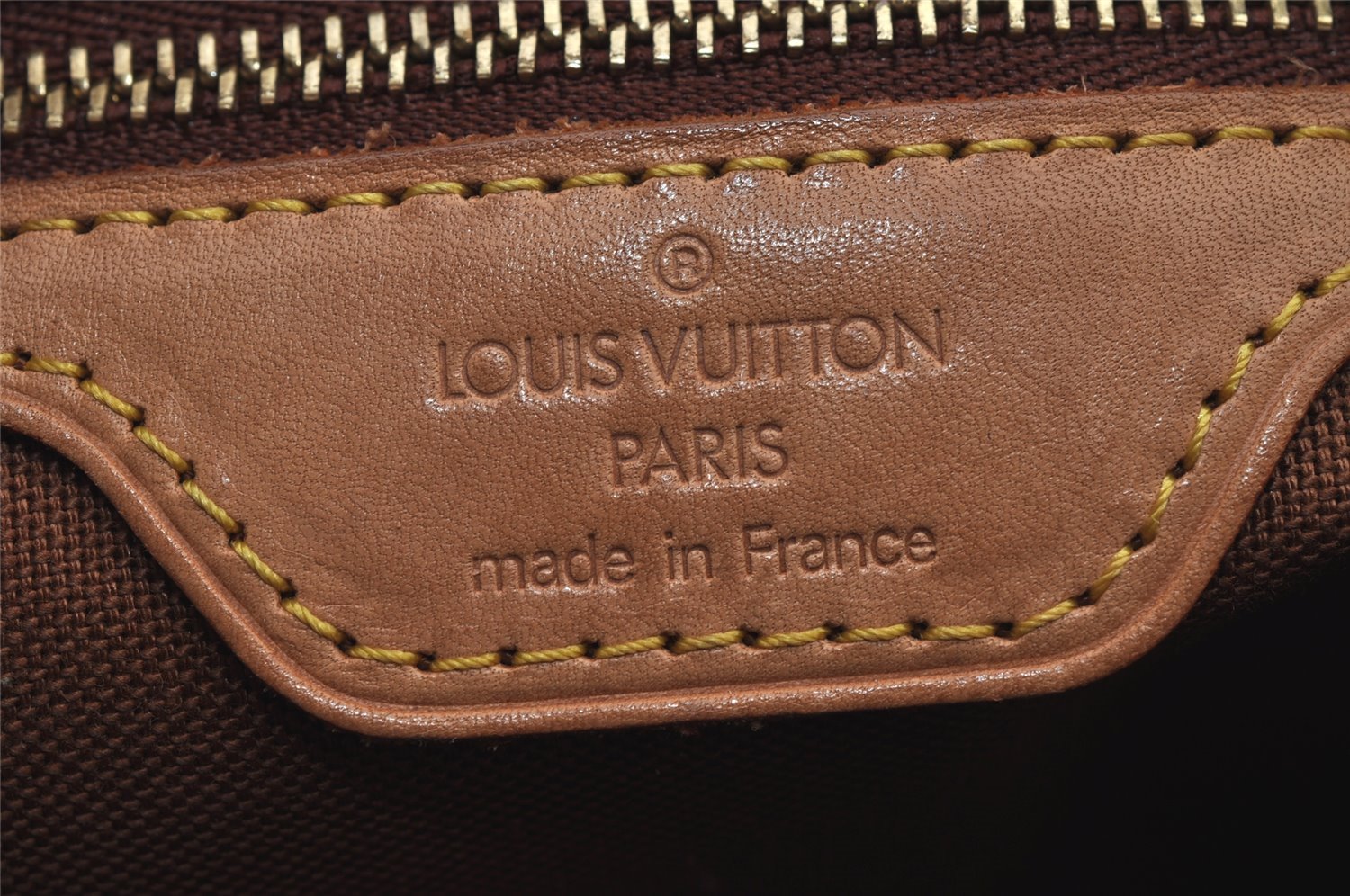 Authentic Louis Vuitton Monogram Cabas Piano Shoulder Tote Bag M51148 LV 7588J