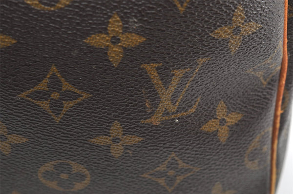 Authentic Louis Vuitton Monogram Speedy 30 Hand Boston Bag M41526 LV Junk 7588K