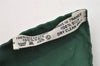 Authentic HERMES Carre 90 Scarf "parmi les fleurs je compte" Silk Green 7589I