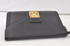 Authentic Louis Vuitton Epi Sellier Dragonne Clutch Bag Black M52612 LV 7589K