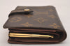 Authentic Louis Vuitton Monogram Portefeuille Viennois Wallet M61674 LV 7590J