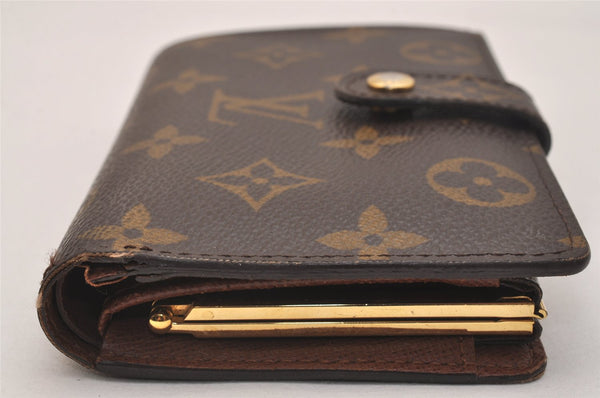 Authentic Louis Vuitton Monogram Portefeuille Viennois Wallet M61674 LV 7590J