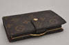 Authentic Louis Vuitton Monogram Portefeuille Viennois Wallet M61674 LV 7590J