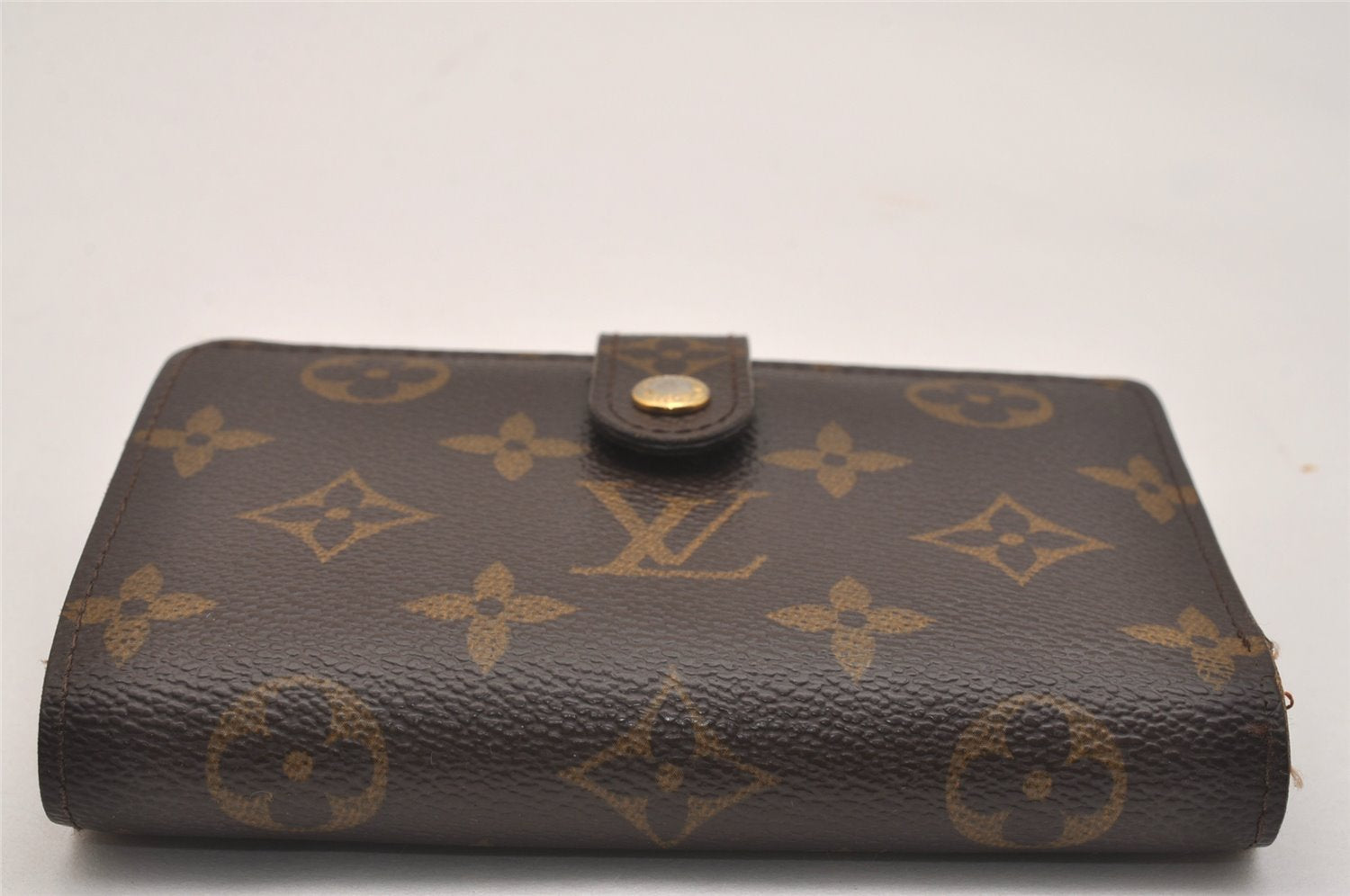 Authentic Louis Vuitton Monogram Portefeuille Viennois Wallet M61674 LV 7590J