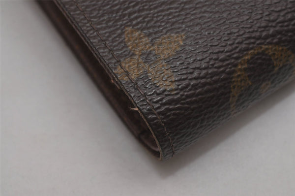 Authentic Louis Vuitton Monogram Portefeuille Viennois Wallet M61674 LV 7590J