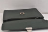 Authentic Louis Vuitton Taiga Serviette Kourad Briefcase Green M30074 LV 7591K