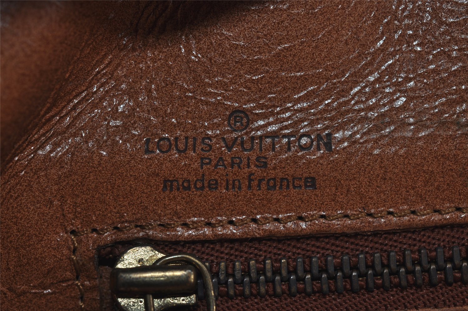 Auth Louis Vuitton Monogram Sac Weekend PM Vintage Tote Hand Bag M42425 LV 7592I