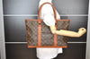 Auth Louis Vuitton Monogram Sac Weekend PM Vintage Tote Hand Bag M42425 LV 7592I