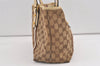 Authentic GUCCI Sherry Line Shoulder Tote Bag GG Canvas Leather Brown 7592J