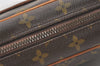 Authentic Louis Vuitton Monogram Compiegne 28 Clutch Hand Bag M51845 LV 7595J