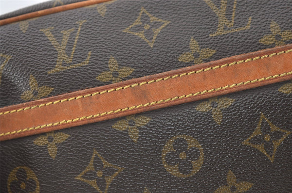 Authentic Louis Vuitton Monogram Compiegne 28 Clutch Hand Bag M51845 LV 7595J