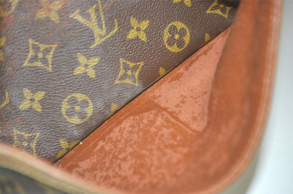 Authentic Louis Vuitton Monogram Compiegne 28 Clutch Hand Bag M51845 LV 7595J