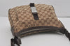 Authentic GUCCI Shoulder Cross Body Bag GG Canvas Leather 131211 Brown 7596I