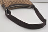 Authentic GUCCI Shoulder Cross Body Bag GG Canvas Leather 131211 Brown 7596I