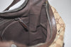 Authentic GUCCI Shoulder Cross Body Bag GG Canvas Leather 131211 Brown 7596I