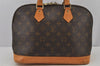 Authentic Louis Vuitton Monogram Alma Hand Bag Purse M51130 LV 7596J