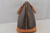 Authentic Louis Vuitton Monogram Alma Hand Bag Purse M51130 LV 7596J
