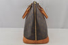 Authentic Louis Vuitton Monogram Alma Hand Bag Purse M51130 LV 7596J