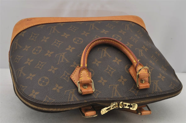 Authentic Louis Vuitton Monogram Alma Hand Bag Purse M51130 LV 7596J