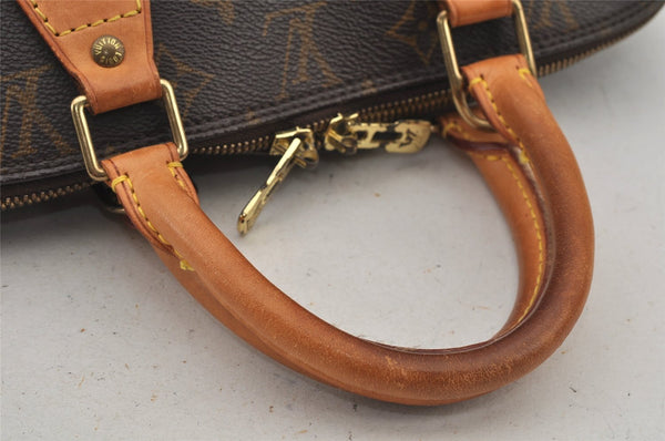 Authentic Louis Vuitton Monogram Alma Hand Bag Purse M51130 LV 7596J