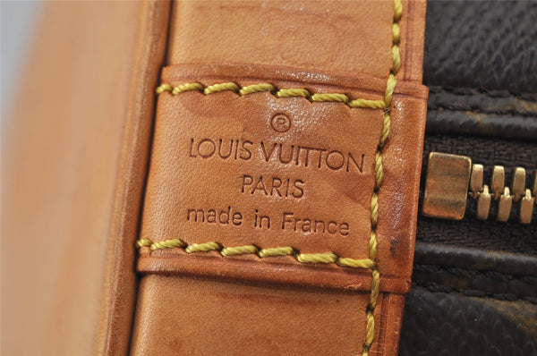 Authentic Louis Vuitton Monogram Alma Hand Bag Purse M51130 LV 7596J