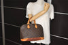 Authentic Louis Vuitton Monogram Alma Hand Bag Purse M51130 LV 7596J