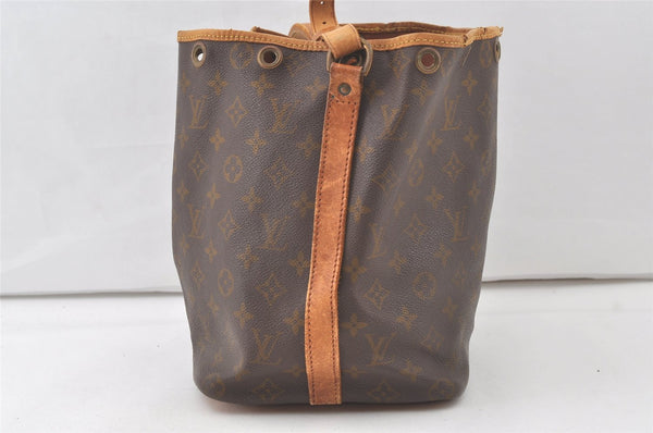 Authentic Louis Vuitton Monogram Petit Noe Drawstring Bag Old Model LV 7596K