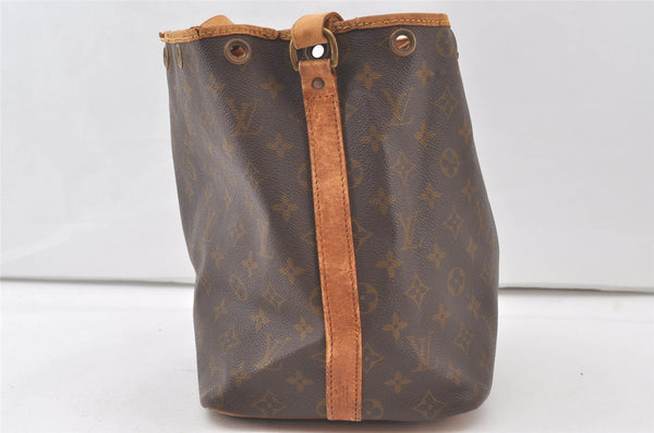 Authentic Louis Vuitton Monogram Petit Noe Drawstring Bag Old Model LV 7596K