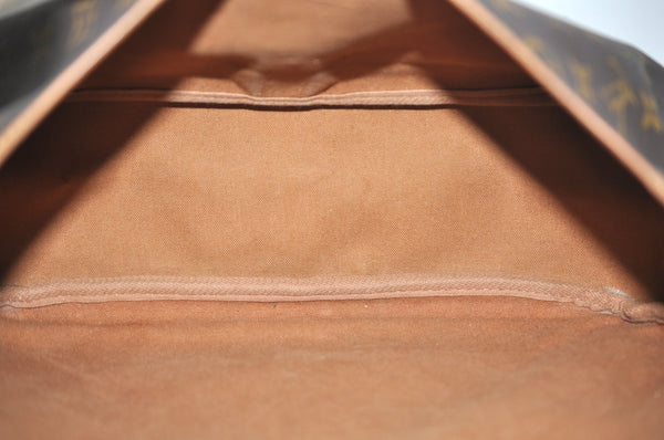 Authentic Louis Vuitton Monogram Saumur 35 Shoulder Cross Bag M42254 LV 7598I