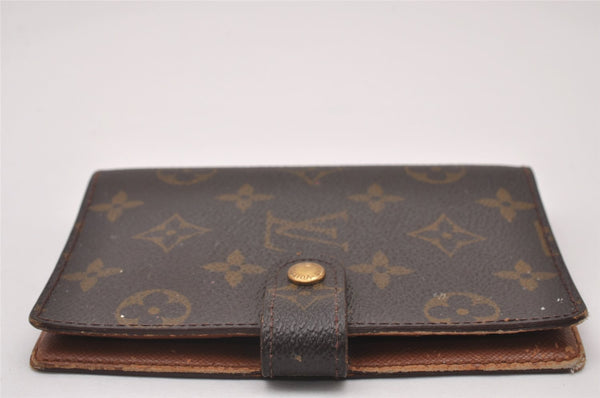 Authentic Louis Vuitton Monogram Agenda PM Notebook Cover R20005 LV 7599I