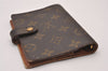 Authentic Louis Vuitton Monogram Agenda PM Notebook Cover R20005 LV 7599I