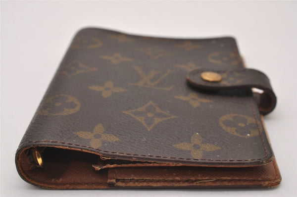 Authentic Louis Vuitton Monogram Agenda PM Notebook Cover R20005 LV 7599I