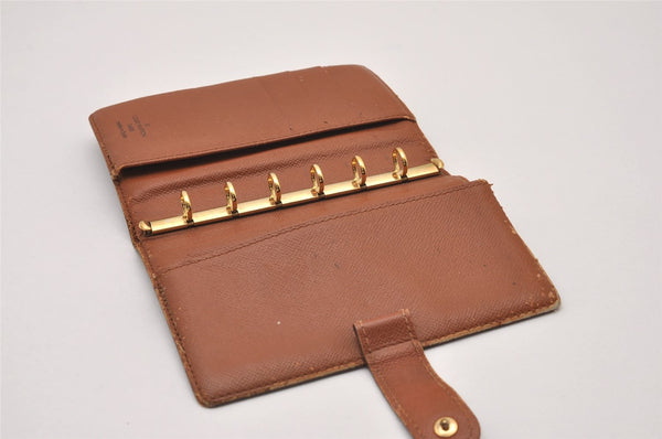 Authentic Louis Vuitton Monogram Agenda PM Notebook Cover R20005 LV 7599I