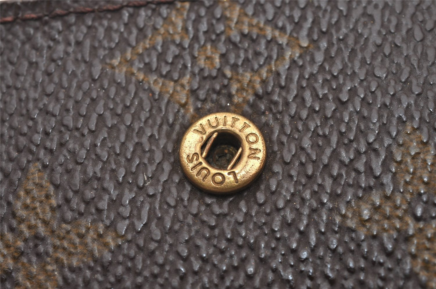 Authentic Louis Vuitton Monogram Agenda PM Notebook Cover R20005 LV 7599I