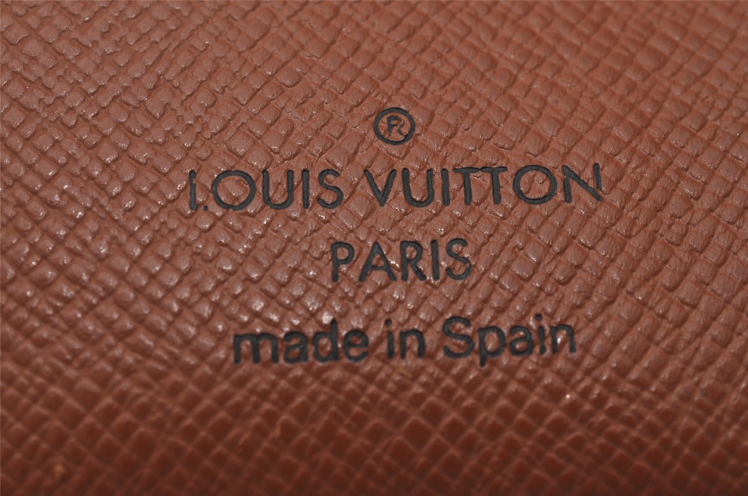 Authentic Louis Vuitton Monogram Agenda PM Notebook Cover R20005 LV 7599I