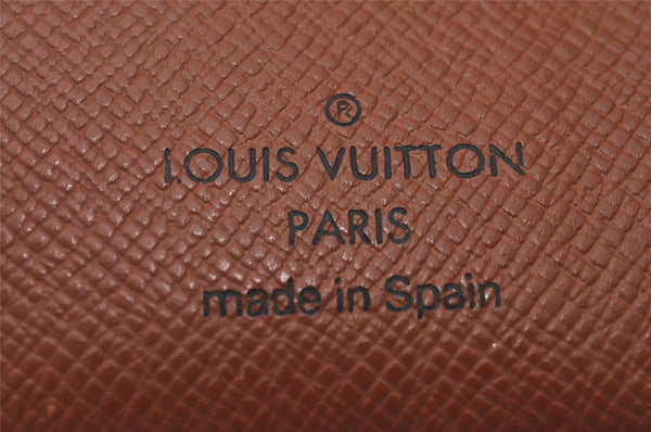 Authentic Louis Vuitton Monogram Agenda PM Notebook Cover R20005 LV 7599I