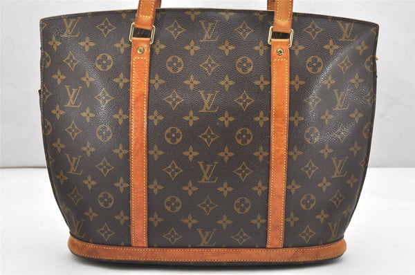 Authentic Louis Vuitton Monogram Babylone Shoulder Tote Bag M51102 LV 7599K