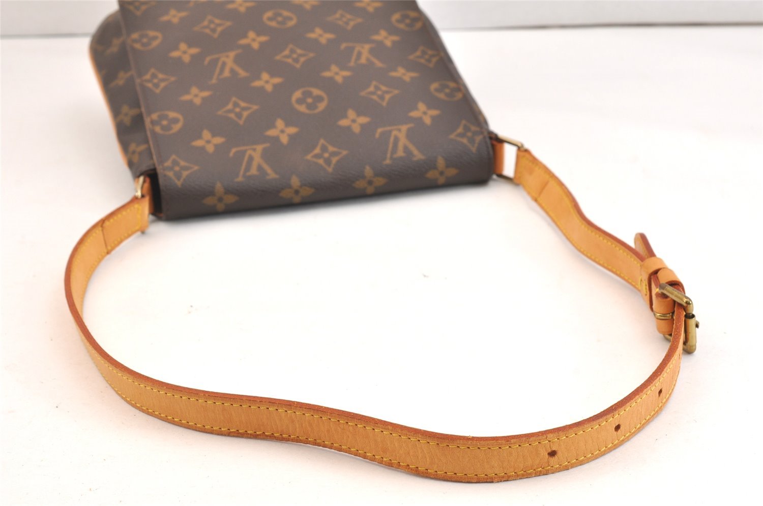 Authentic Louis Vuitton Monogram Musette Salsa Shoulder Bag Purse LV 7600K