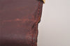 Auth Louis Vuitton Vernis Portefeuille Rossmore Wallet Wine Red M91592 LV 7601I