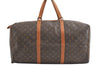Authentic Louis Vuitton Monogram Sac Souple55 Hand Boston Bag Old Model LV 7601J