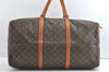 Authentic Louis Vuitton Monogram Sac Souple55 Hand Boston Bag Old Model LV 7601J