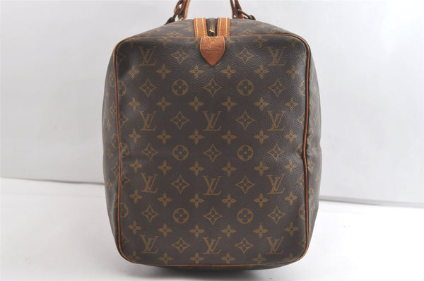 Authentic Louis Vuitton Monogram Sac Souple55 Hand Boston Bag Old Model LV 7601J