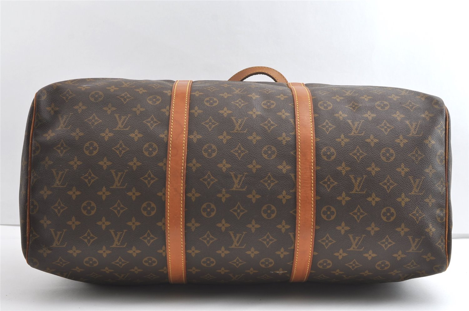 Authentic Louis Vuitton Monogram Sac Souple55 Hand Boston Bag Old Model LV 7601J